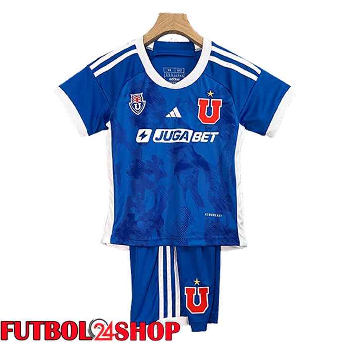 Camiseta Futbol Universidad De Chile Ninos Primera 2024/2025
