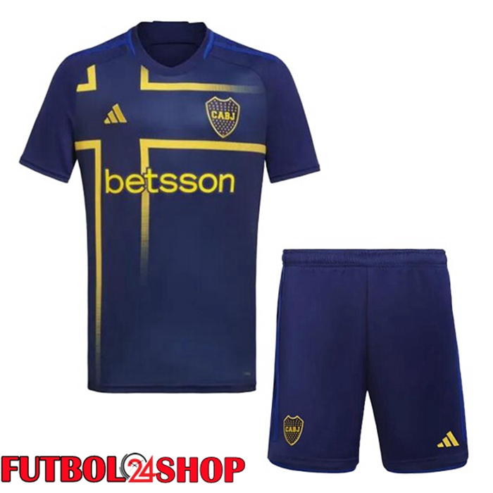 Camisetas De Futbol Boca Juniors Ninos Tercera Azul 2024/2025