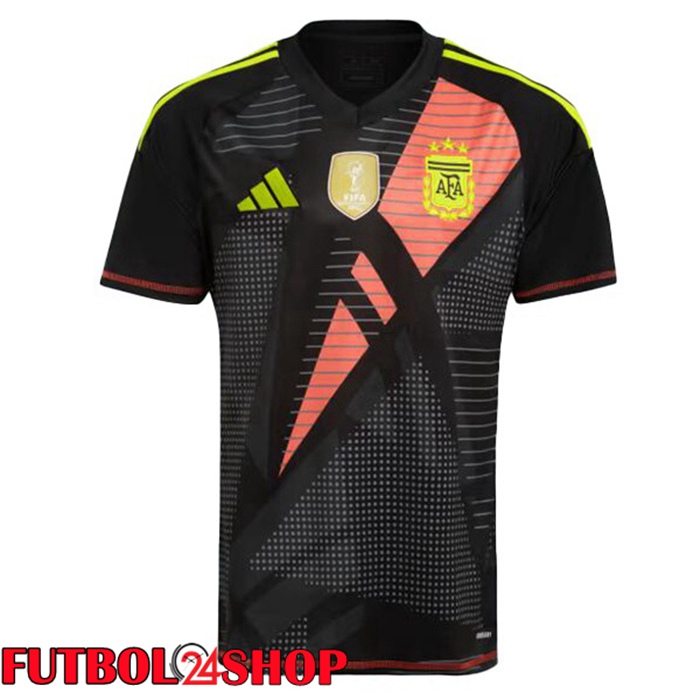 Camisetas De Futbol Argentina Portero Negro 2024/2025