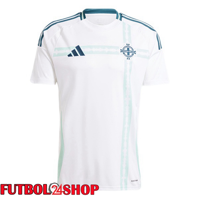 Camisetas De Futbol Irlanda Del Norte Segunda Blanco 2024/2025