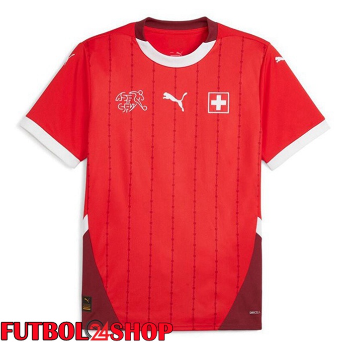 Camisetas De Futbol Suiza Primera Rojo 2024/2025