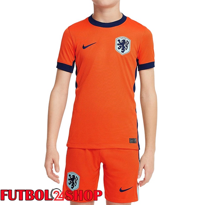 Camisetas De Futbol Países Bajos Ninos Primera 2024/2025