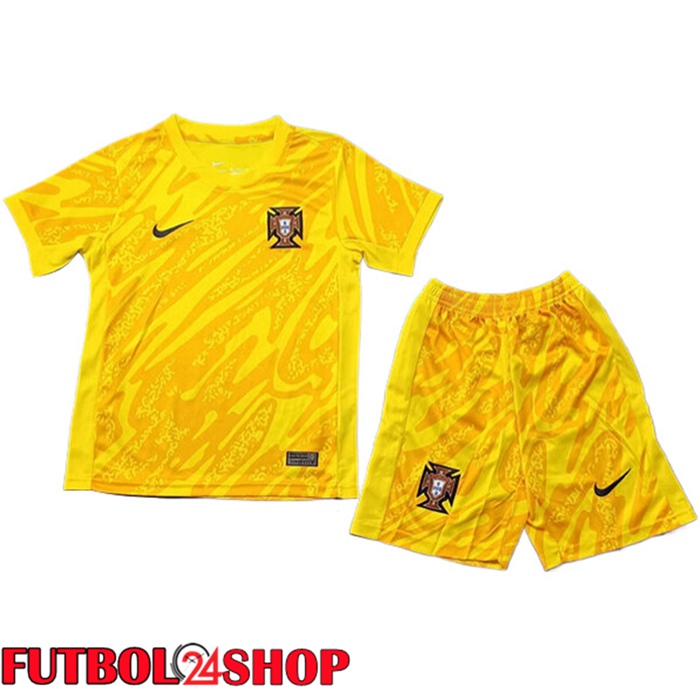 Camisetas De Futbol Portugal Ninos Portero 2024/2025