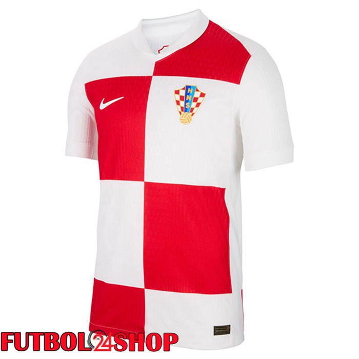 Camisetas De Futbol Croacia Primera Blanco UEFA Euro 2024