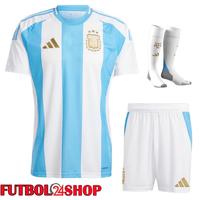 Camisetas Futbol Argentina Primera (Cortos + Calcetines) 2024/2025