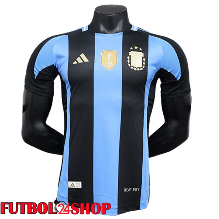 Camisetas Futbol Argentina Negro Edición 2024/2025
