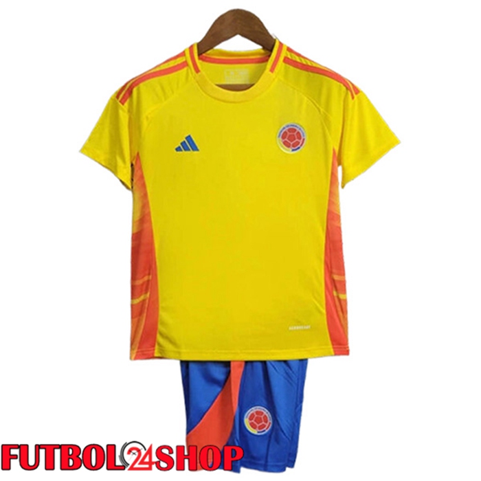 Nueva Camisetas De Futbol Colombia Ninos Primera 2024/2025