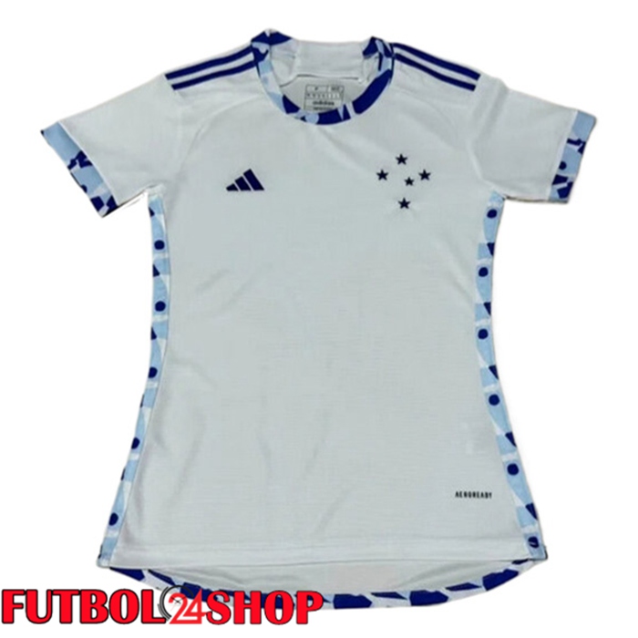 Camisetas De Futbol Cruzeiro Mujer Segunda 2024/2025