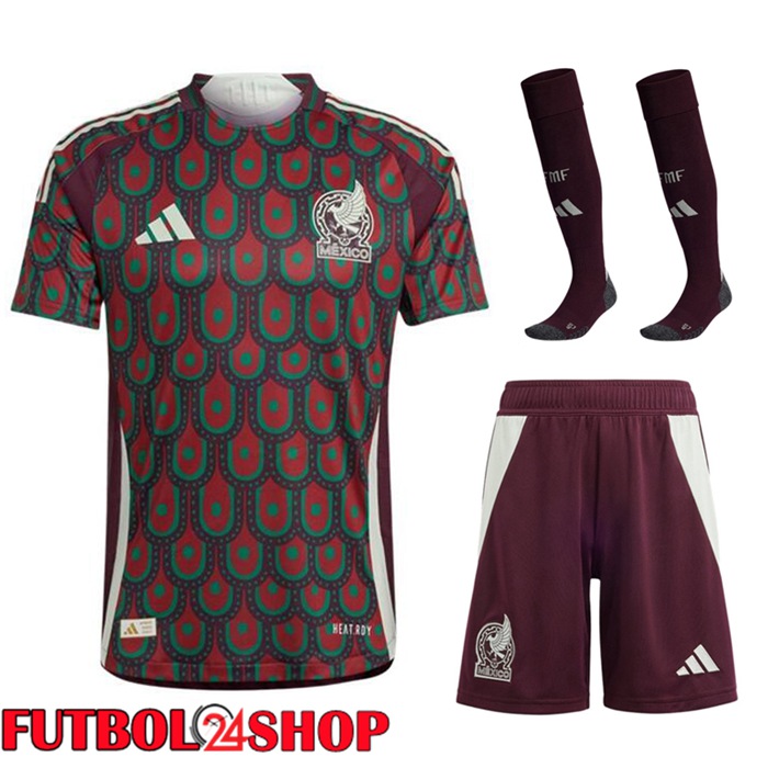 Camisetas Futbol México Primera (Cortos + Calcetines) 2024/2025