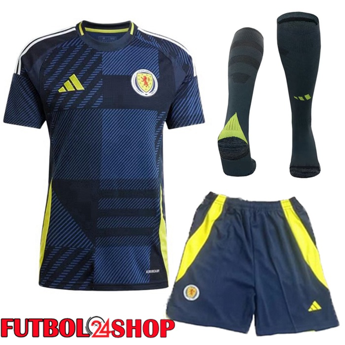 Camisetas Futbol Escocia Primera (Cortos + Calcetines) 2024/2025