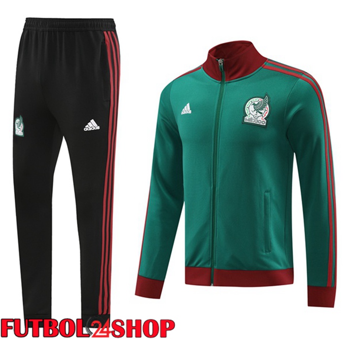 Chandal Equipos De Futbol - Chaqueta México Verde 2024/2025