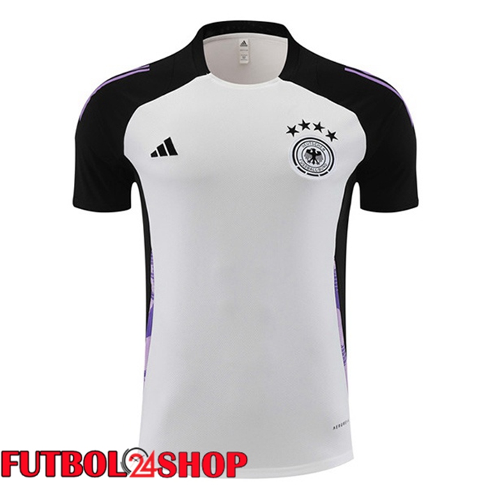 Camiseta Entrenamiento Alemania Blanco 2024/2025