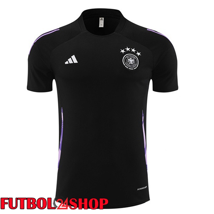 Camiseta Entrenamiento Alemania Negro 2024/2025