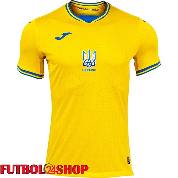 Camiseta Nacional Ucrania Primera UEFA Euro 2024