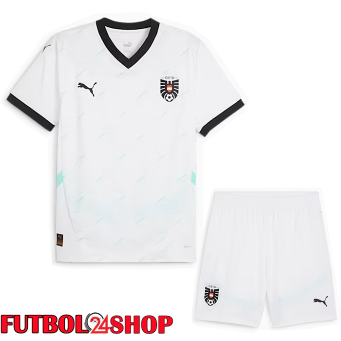 Camisetas Futbol Austria Segunda + Cortos 2024/2025