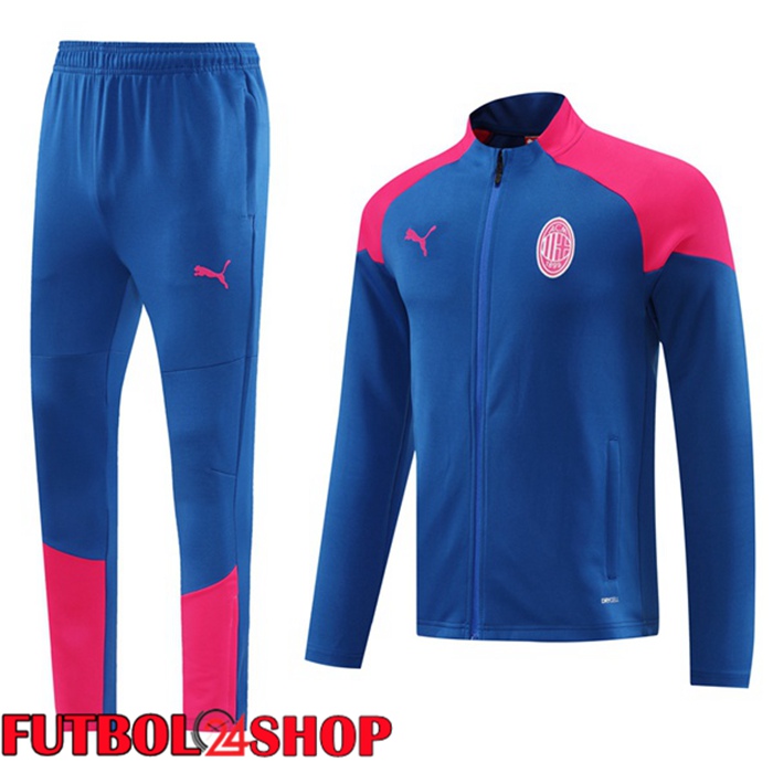 Chandal Equipos De Futbol - Chaqueta AC Milan Azul 2024/2025