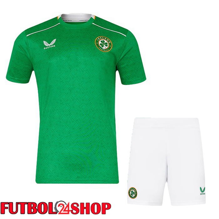Camisetas Futbol Irlanda Primera + Cortos 2024/2025