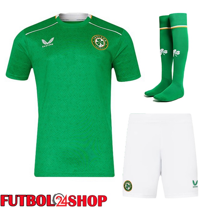 Camisetas Futbol Irlanda Primera (Cortos + Calcetines) 2024/2025