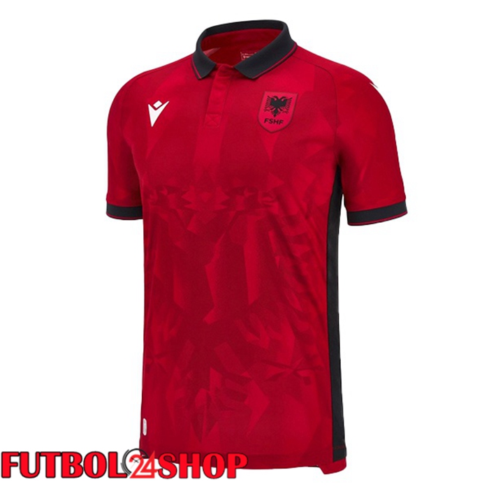 Camisetas De Futbol Albania Primera Rojo 2023/2024