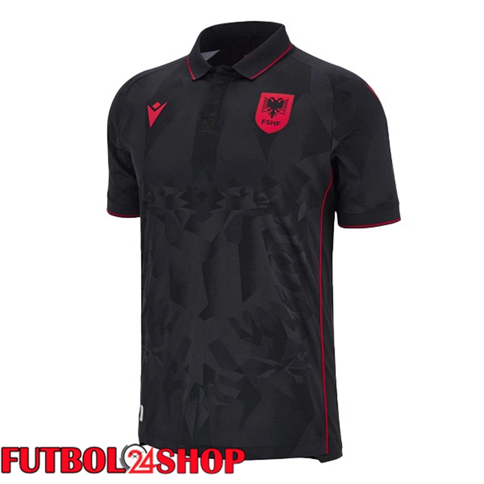 Camisetas De Futbol Albania Tercera Negro 2023/2024