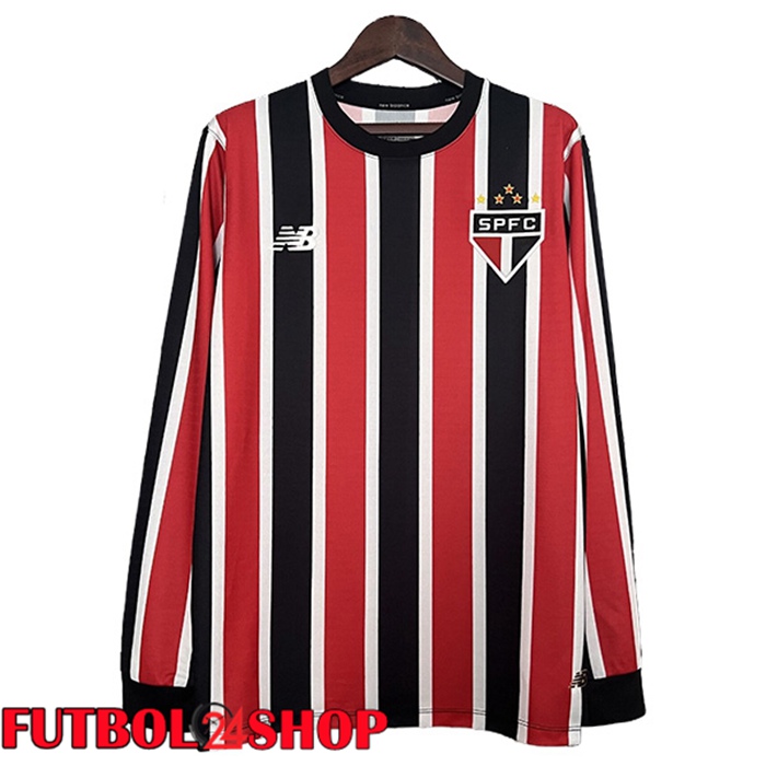 Camisetas De Futbol Sao Paulo FC Segunda Manga Larga 2024/2025