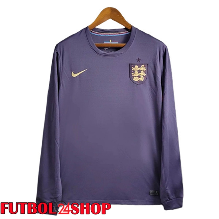 Camisetas Futbol Inglaterra Segunda Manga Larga 2024/2025