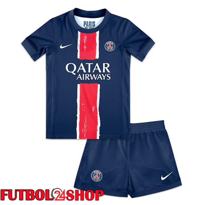 Camisetas De Futbol Paris PSG Ninos Primera Azul Real 2024/2025