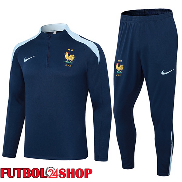 Chandal Equipos De Futbol Francia Azul Real 2024/2025
