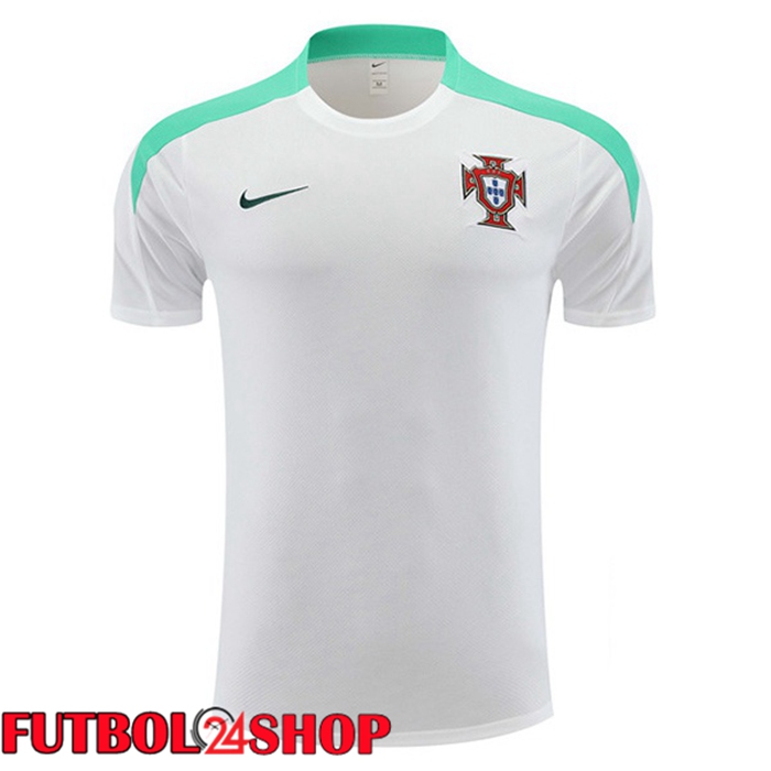 Camiseta Entrenamiento Portugal Blanco 2024/2025