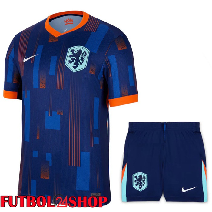 Camisetas Futbol Países Bajos Primera + Cortos 2024/2025