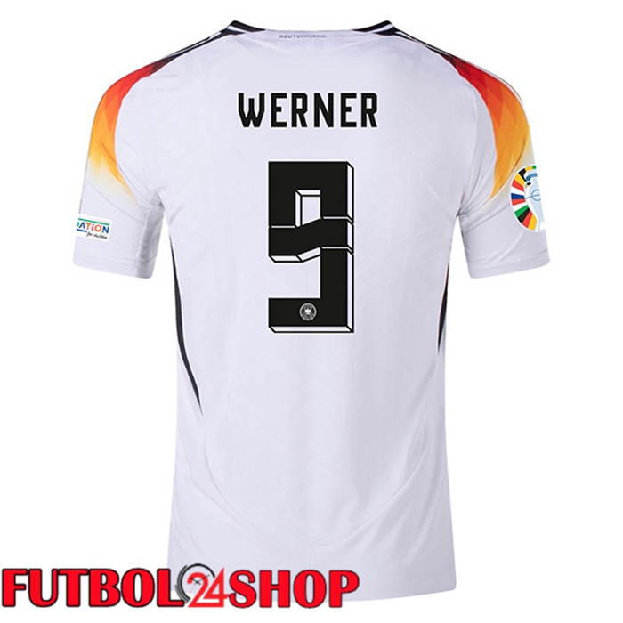 Camiseta Nacional Alemania (WERNER 9) Primera UEFA Euro 2024
