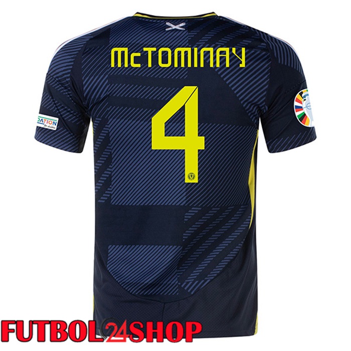 Camisetas Selecciones Escocia (McTOMINAY 4) Primera 2024/2025