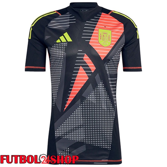 Camisetas Futbol España Segunda Portero UEFA Euro 2024