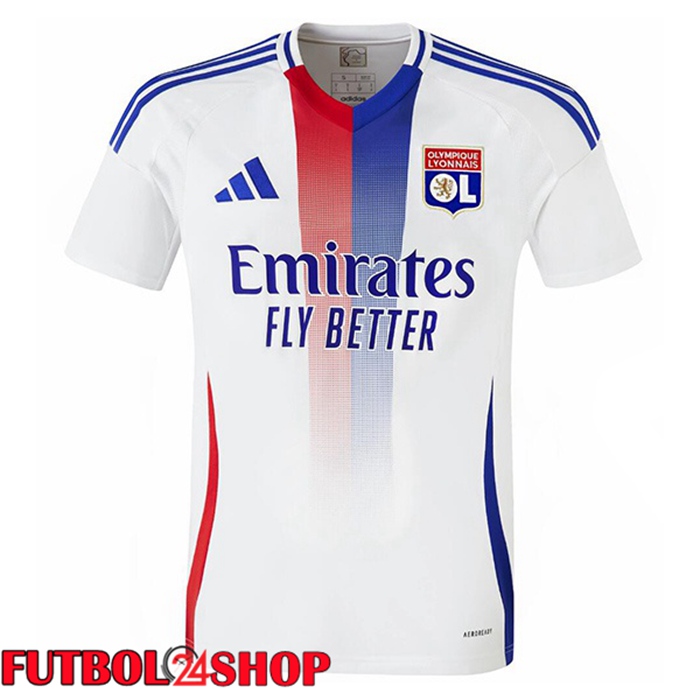 Camisetas De Futbol lyon OL Primera Blanco 2024/2025