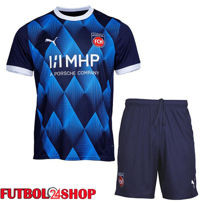Camisetas De Futbol FC Heidenheim Ninos Segunda Azul 2024/2025