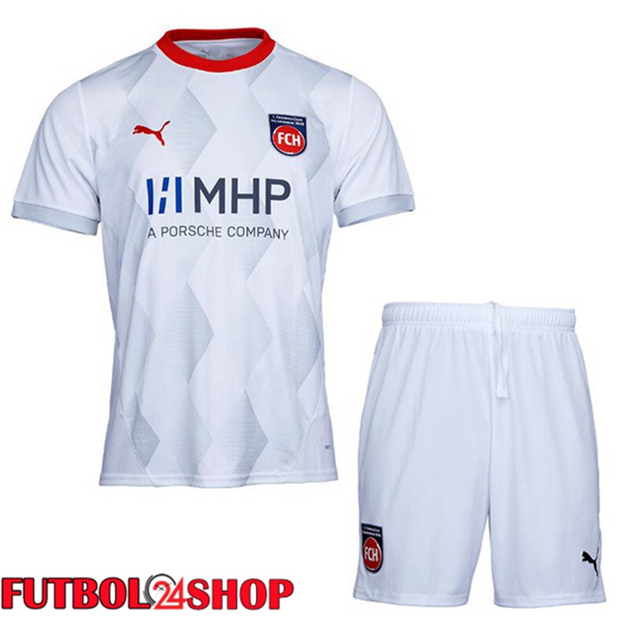 Camisetas De Futbol FC Heidenheim Ninos Tercera Blanco 2024/2025