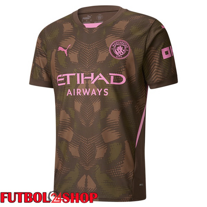 Camisetas De Futbol Manchester City Portero Marrón 2024/2025