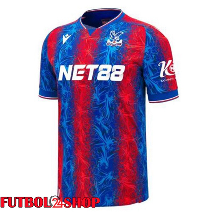 Camisetas De Futbol Crystal Palace Primera Rojo Azul 2024/2025