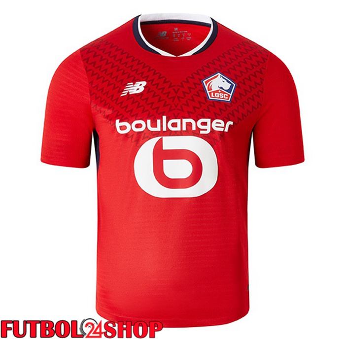 Camisetas De Futbol Lille OSC Primera Rojo 2024/2025