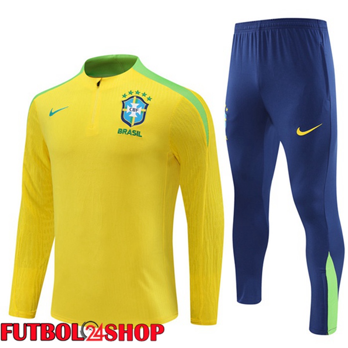 Chandal Equipos De Futbol Brasil Amarillo 2024/2025