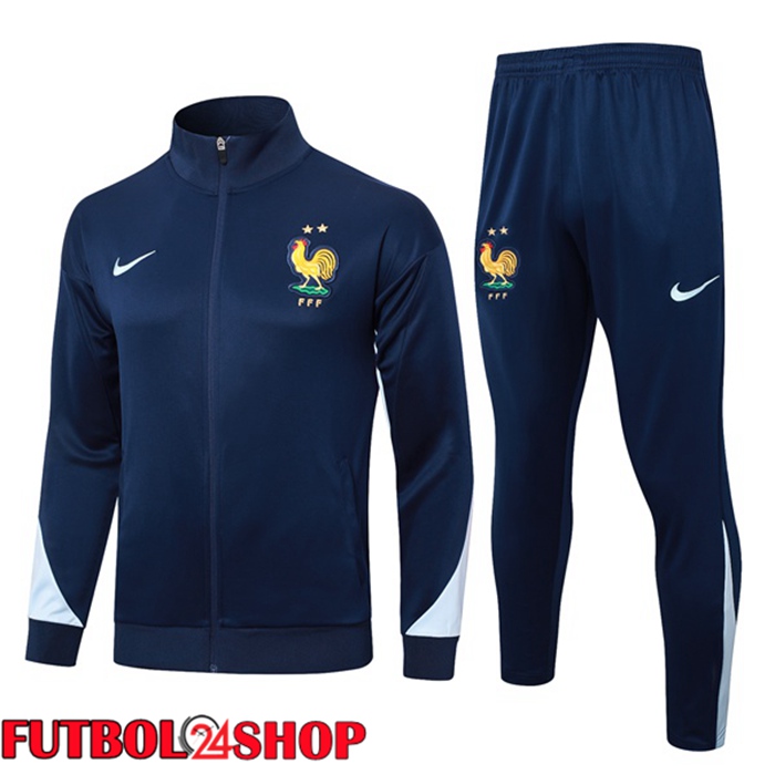 Chandal Equipos De Futbol - Chaqueta Francia Azul Real 2024/2025