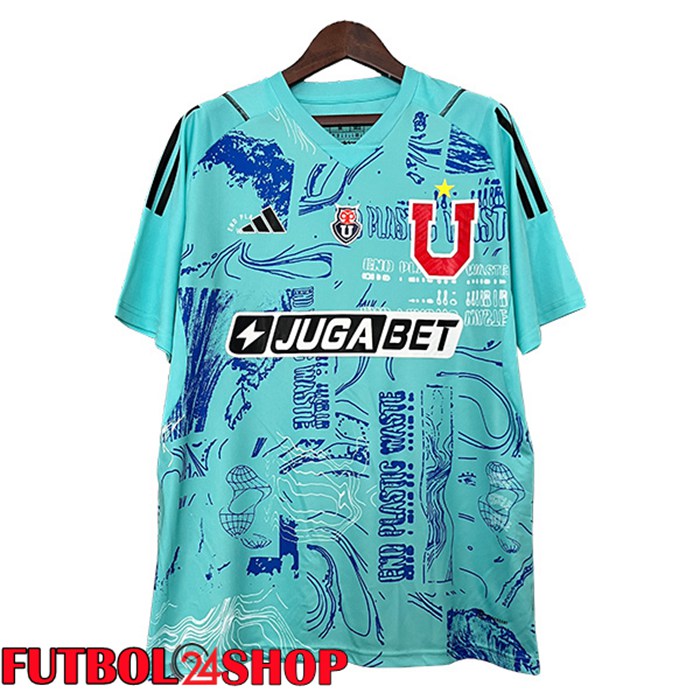 Camisetas De Futbol Universidad De Chile Portero Azul Claro 2024/2025