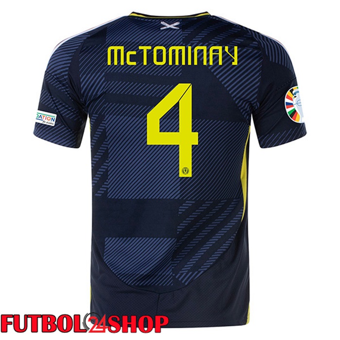 Camiseta Nacional Escocia (Mctominay 4) Primera UEFA Euro 2024