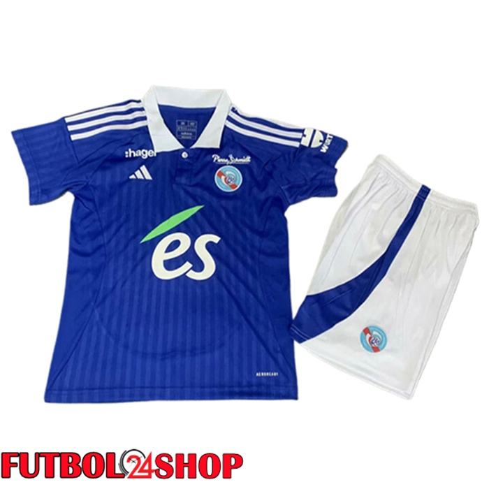 Camisetas De Futbol RC Strasbourg Ninos Primera 2024/2025