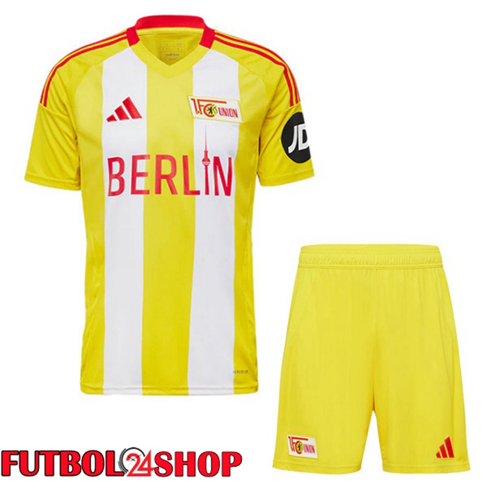 Camisetas De Futbol FC Union Berlin Ninos Tercera Amarillo 2024/2025