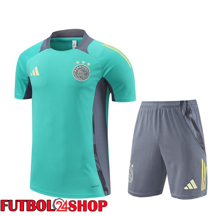 Camiseta Entrenamiento AFC Ajax + Cortos Verde 2024/2025