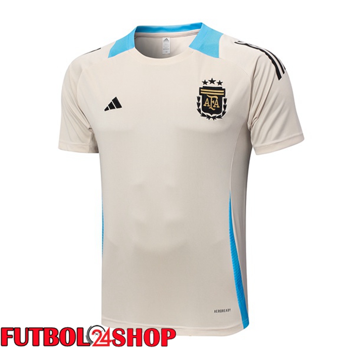 Camiseta Entrenamiento Argentina Amarillo 2024/2025