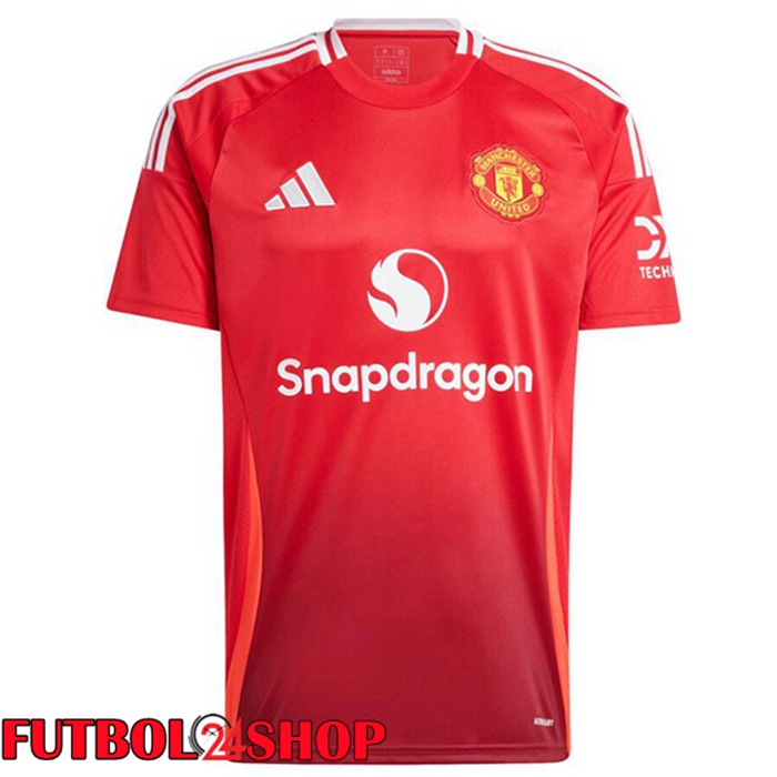 Camisetas De Futbol Manchester United Primera Rojo 2024/2025