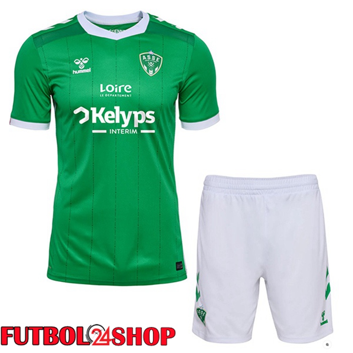 Camisetas De Futbol AS St Etienne Ninos Primera Verde 2024/2025