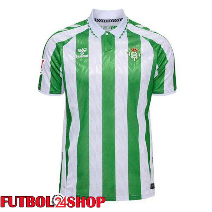 Camisetas De Futbol Real Betis Primera Verde Blanco 2024/2025